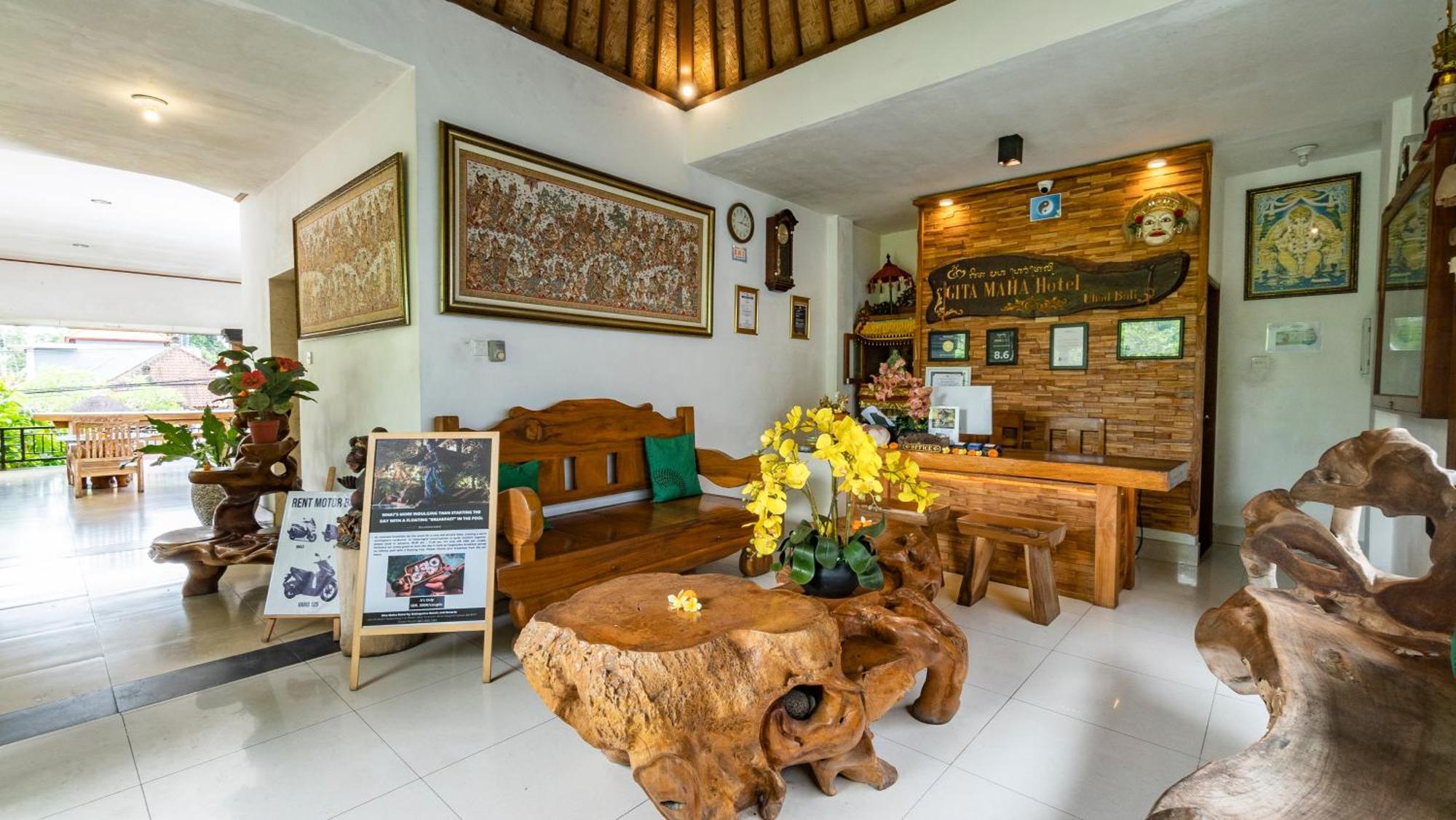 Gita Maha Ubud Hotel By Mahaputra-Chse Certified Luaran gambar